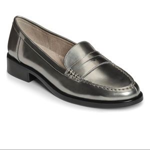 Dark Silver women’s loafers